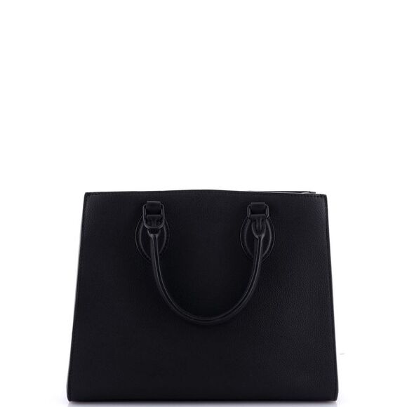 Louis Vuitton Lockme Monochrome Tote Leather PM Black - Picture 3 of 9